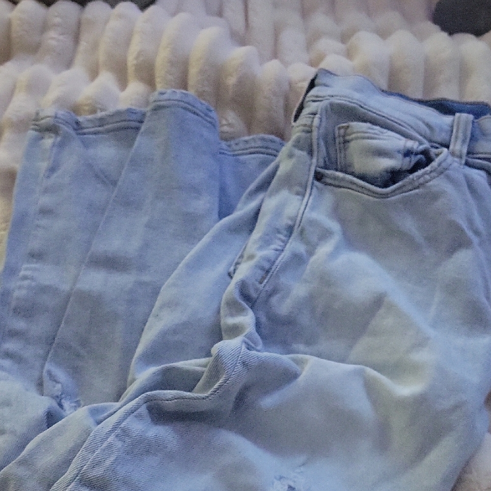 Altar'd State Light Blue Straight Leg Jeans